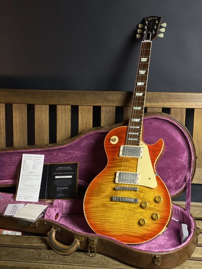 Gibson 2019 Tom Murphy Aged 59 Les Paul Tangerine Burst